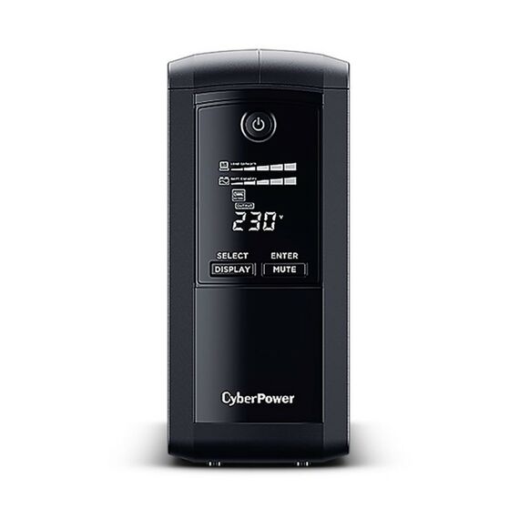 Источник бесперебойного питания CyberPower VP1000EILCD Line-Interactive, 1000VA/550W, USB/RS-232/RJ11/45, 6 IEC С13 фотографии
