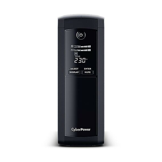 Источник бесперебойного питания CyberPower VP1200ELCD Line-Interactive, 1200VA/720W, USB/RS-232/RJ11/45, 4 + 1 EURO фотографии