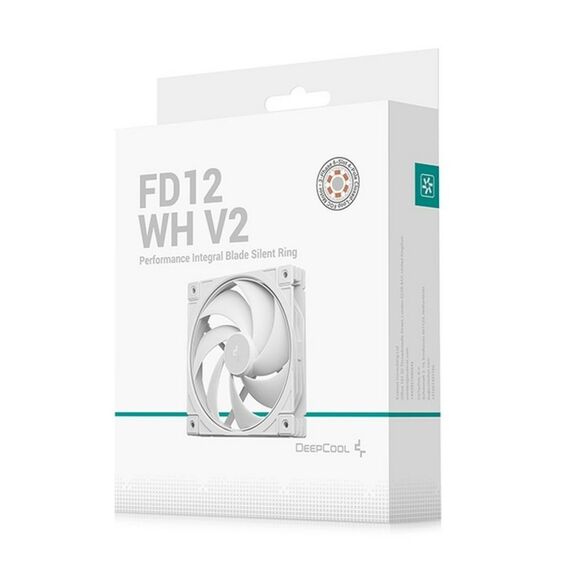 Вентилятор для процессора Deepcool FD12 WH V2 [R-FD12V2-WHNPN1-G] фотографии