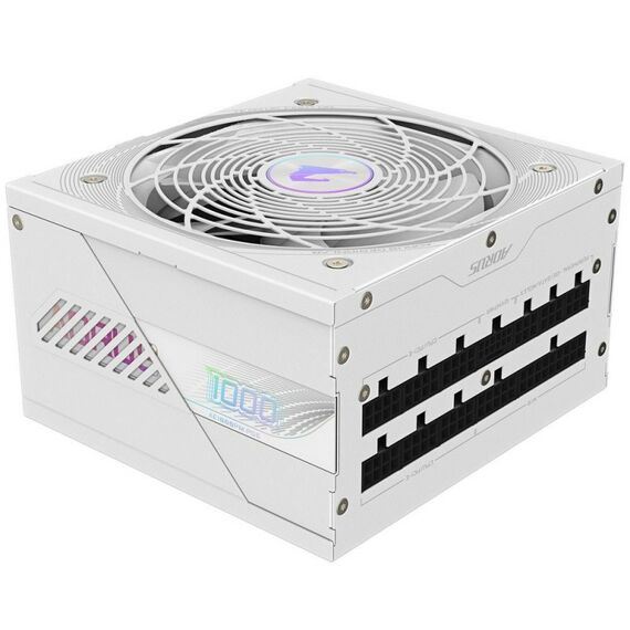 Блок питания ПК GigaByte AE1000PM PG5 ICE 1000W, 80Plus, Platinum, полностью модульный, PCIe Gen 5.1, ATX 3.0 compatible, 28200-AE85W-1EUR [GP-AE1000PM PG5 ICE] фотографии