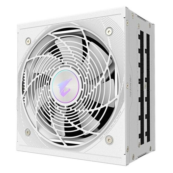 Блок питания ПК GigaByte AE1000PM PG5 ICE 1000W, 80Plus, Platinum, полностью модульный, PCIe Gen 5.1, ATX 3.0 compatible, 28200-AE85W-1EUR [GP-AE1000PM PG5 ICE] фотографии