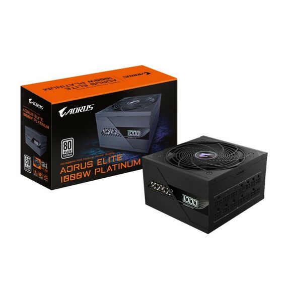 Блок питания ПК GigaByte AE1000PM PG5 1000W, 80Plus, Platinum, полностью модульный, PCIe Gen 5.1, ATX 3.0 compatible [GP-AE1000PM PG5] фотографии