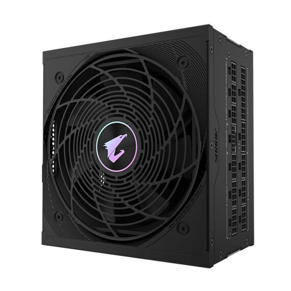 Блок питания ПК GigaByte AE1000PM PG5 1000W, 80Plus, Platinum, полностью модульный, PCIe Gen 5.1, ATX 3.0 compatible [GP-AE1000PM PG5] фотографии