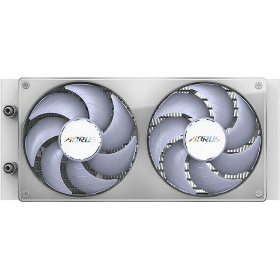 Жидкостная система охлаждения GigaByte AORUS ELITE 240I 2 x 120mm ARGB Fan, RTL [GP-AORUS ELITE 240I] фотографии