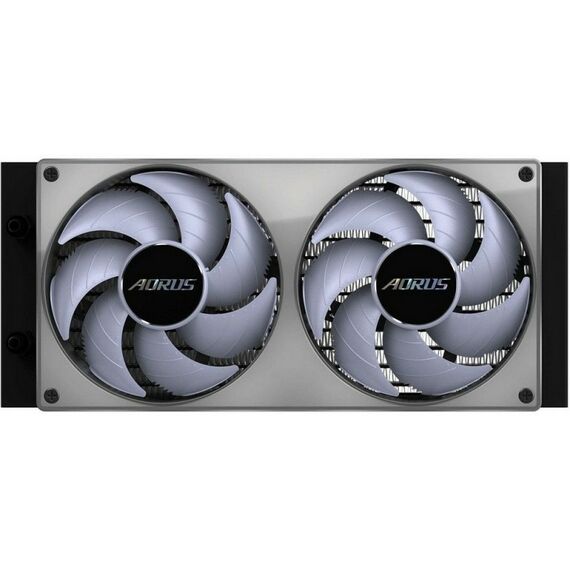 Жидкостная система охлаждения GigaByte AORUS ELITE 240 2 x 120mm ARGB Fan, RTL [GP-AORUS ELITE 240] фотографии