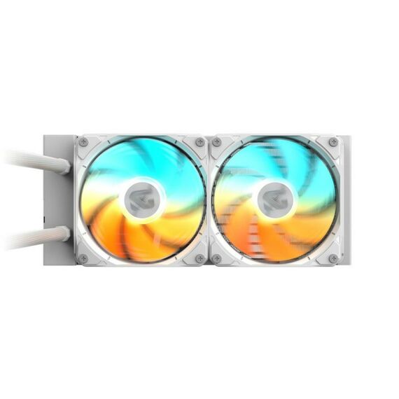 Жидкостная система охлаждения GigaByte Gaming GME 240I 2 x 120mm ARGB Fan, LGA 1200, LGA 1700, LGA 1851, AM5, AM4 [GP-GIGABYTE GME 240I] фотографии