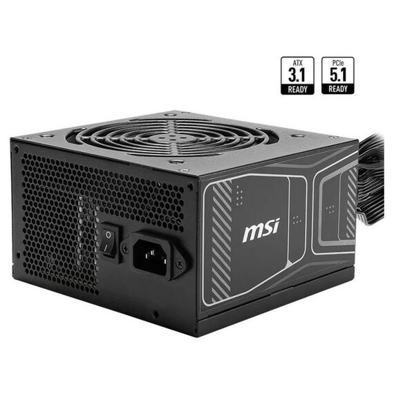 Блок питания ПК MSI MAG A750GN PCIE5 750W 80+ Gold, НЕ модульный, ATX 3.1, PCIE5.1, RTL [306-7ZPBY11-CE0] фотографии