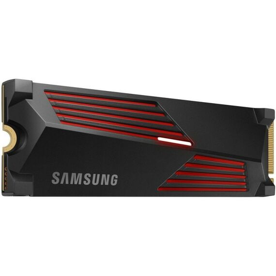 Твердотельный накопитель SSD Samsung 990 PRO with Heatsink MZ-V9P4T0GW 4TB M.2 2280, PCIe Gen4x4 with NVMe, 7450/6900, IOPS 1600/1550K, MTBF 1.5M, Samsung V-NAND TLC, 4GB LPDDR4MB, 2400TBW, RTL [MZ-V9P4T0GW] фотографии