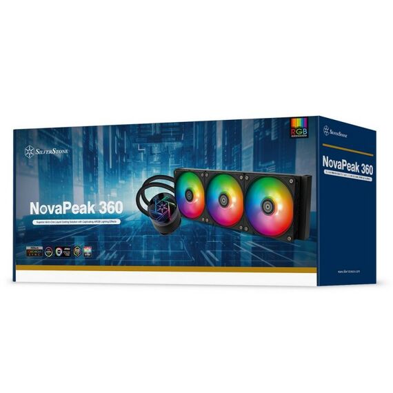 Жидкостная система охлаждения SilverStone SST-NP360-ARGB [G53NP360ARGB020] фотографии