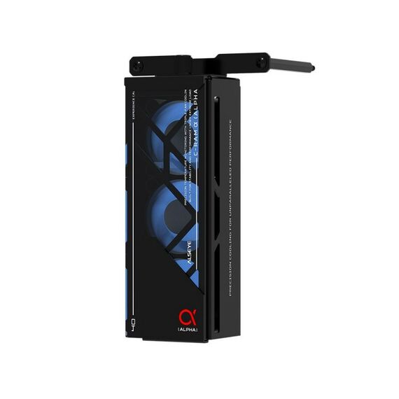 Вентилятор для процессора ALSEYE C-RAM-Alpha-B Product Size: 145.9 * 82 * 38.3mm, Number of fans: 3, Size: 40 * 40 * 20mm, Material: 1mm SPCC thick sheet metal, Surface treatment: Powder coated black on the surface, Box: Black, Leaf: Milk white, Luminous effect: internally emitting ARGB, Speed: 1000-3500RPM [AS.03.08.0001] фотографии