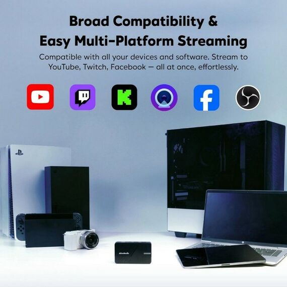 Устройство видеозахвата AVerMedia StreamLine MINI+ GC311G2 внешнее, RTL фотографии