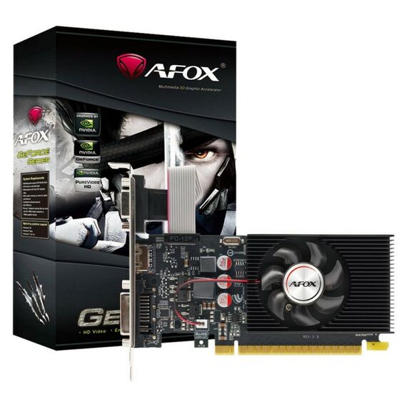 Видеокарта Afox GT240 1GB DDR3, 128bit, VGA, DVI, HDMI, 1FAN, LP, RTL [AF240-1024D3L2-V3] фотографии
