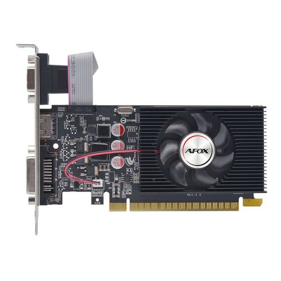 Видеокарта Afox GT420 2GB GDDR3, 128bit, VGA, DVI, HDMI, 1FAN, LP, RTL [AF420-2048D3L2] фотографии