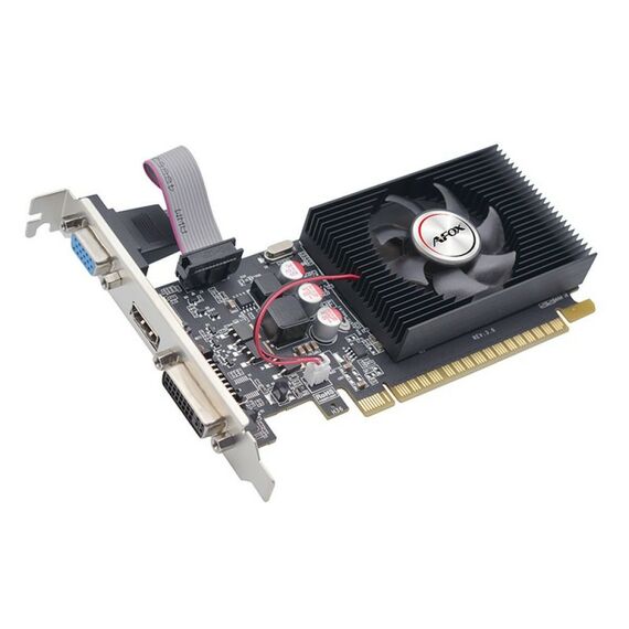 Видеокарта Afox GT420 4GB GDDR3, 128bit, VGA, DVI, HDMI, 1FAN, LP, RTL [AF420-4096D3L2] фотографии