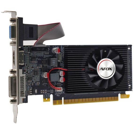 Видеокарта Afox GT610 2GB DDR3, 64bit, VGA, DVI, HDMI, 1FAN, LP, RTL [AF610-2048D3L8] фотографии