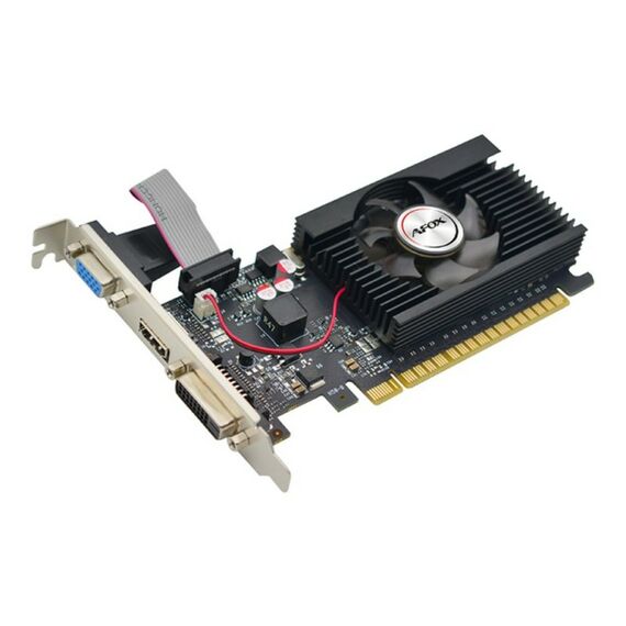 Видеокарта Afox GT710 2GB DDR3, 64BIT, LP, Single Fan, RTL фотографии