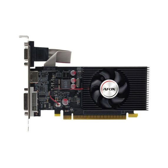Видеокарта Afox GT730 4GB DDR3, 128bit, VGA, DVI, HDMI, 1FAN, LP, RTL [AF730-4096D3L3] фотографии