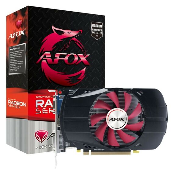 Видеокарта Afox R7 350 2GB GDDR5, 128bit, VGA, DVI, HDMI, 1FAN, RTL [AFR7350-2048D5H4-V5] фотографии