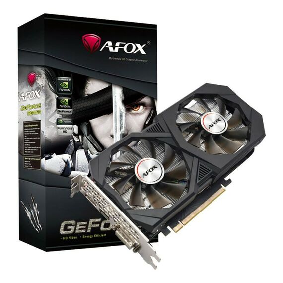 Видеокарта Afox RTX3050 GAMING 8GB GDDR6 128bit DVI DP HDMI 2FAN RTL [AF3050-8GD6H7-V2] фотографии