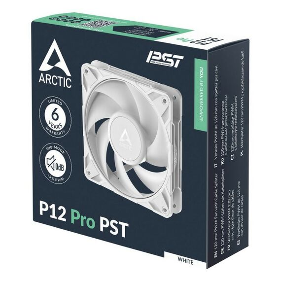 Вентилятор корпусной Arctic Cooling P12 Pro PST White, retail [ACFAN00308A] фотографии