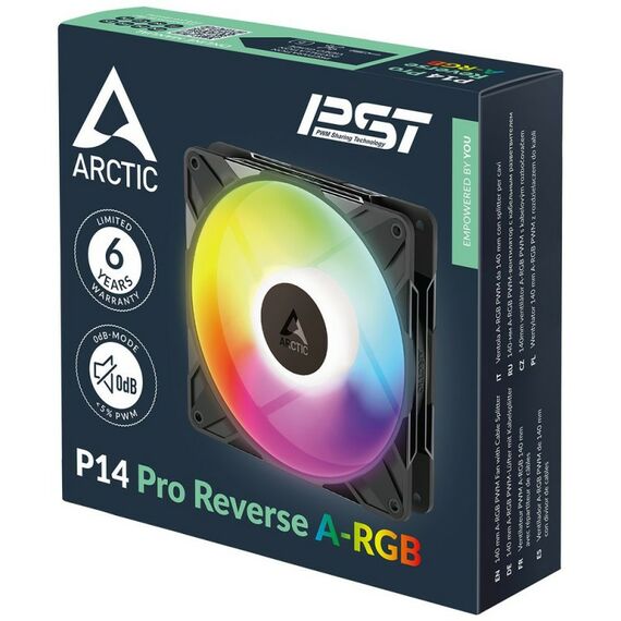 Вентилятор для корпуса Arctic Cooling P14 Pro Reverse A-RGB 3 штуки [ACFAN00327A] фотографии