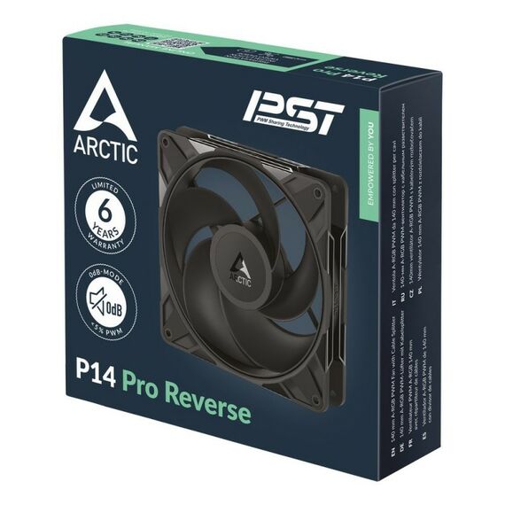 Вентилятор для корпуса Arctic Cooling P14 Pro Reverse retail [ACFAN00329A] фотографии