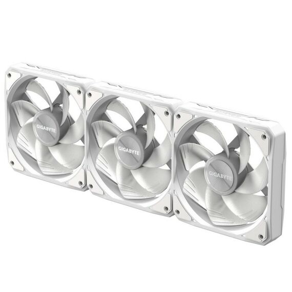Вентилятор в корпус GigaByte GBT EZRVSFAN1203 ICE 3X120mm ARGB FANs set, PWM, 3 Pin [GP-GBT EZRVSFAN1203 ICE] фотографии