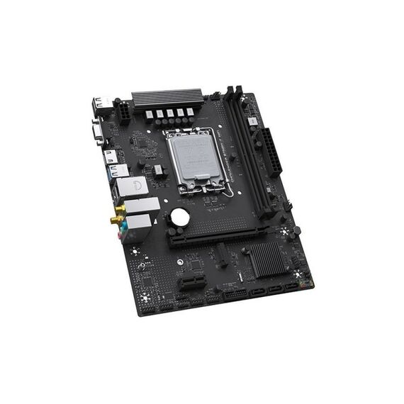 Материнская плата Maxsun MS-Challenger B760M-F WIFI B760, LGA1700, 2*DDR4, 1*PCIEx16, 1*PCIEx1, 1*M.2, 6*USB3.2Gen1, 4*USB2.0, 3*SATA3.0, 1G, DP, HDMI, M-ATX, RTL [6940709661604] фотографии