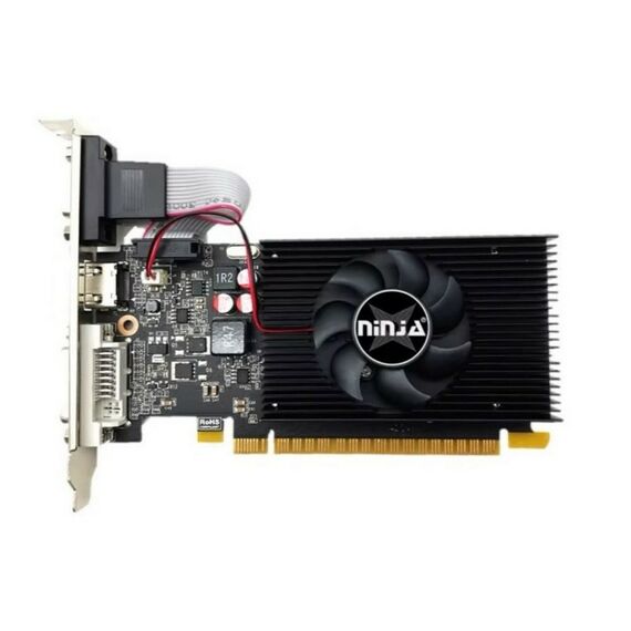 Видеокарта Ninja GT740 4GB DDR3, 128bit, VGA, DVI, HDMI, LP, RTL [NK74LP043F] фотографии