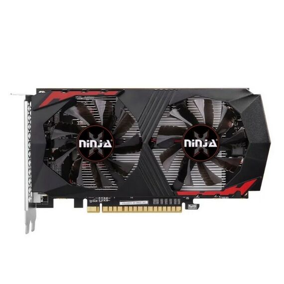 Видеокарта Ninja GTX1050Ti 4GB (Sinotex), 128bit, GDDR5, DVI-D, DP, HDMI, 2FAN, RTL фотографии