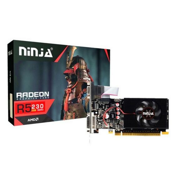 Видеокарта Ninja Ninja R5 230 (120SP) 1GB GDDR3, 64bit, VGA, DVI, HDMI, RTL [AKR523013F] фотографии