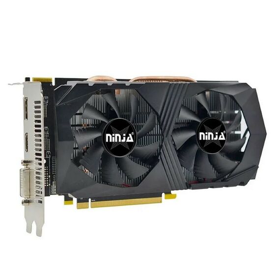 Видеокарта Ninja R9 370 4GB GDDR5, 256bit, DP, DVI, HDMI, 2FAN, RTL [AFR937045F] фотографии
