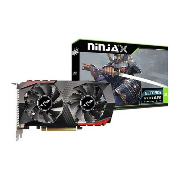Видеокарта Ninja (Sinotex) GTX1050 2GB GDDR5 128bit DVI DP HDMI 2FAN RTL [NK105NP25F] фотографии