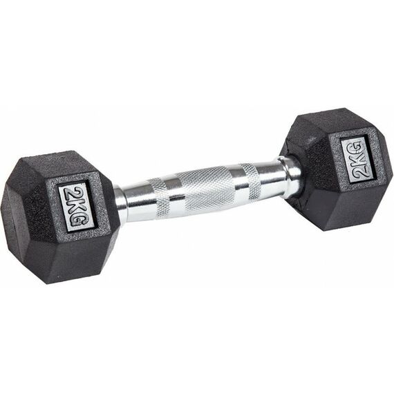 Гантель неразборная гексагональная VictoryFit VF-H020 2 кг фотографии