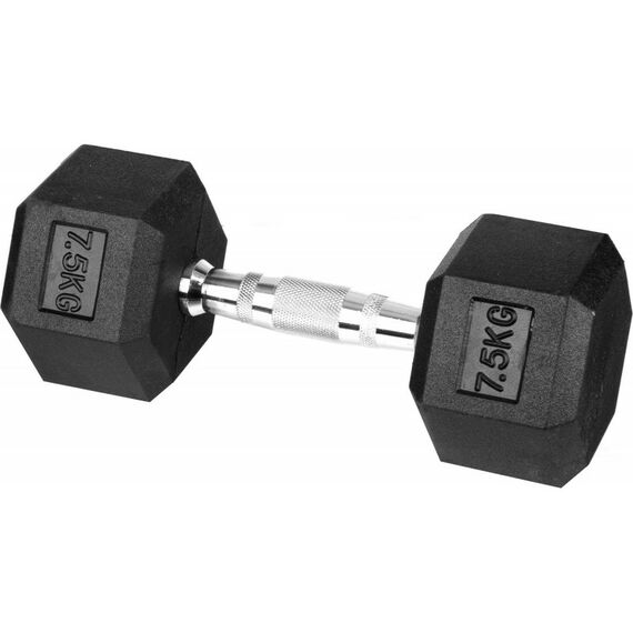 Гантель неразборная гексагональная VictoryFit VF-H075 7,5 кг фотографии