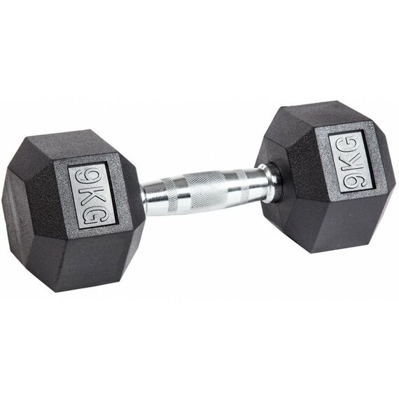 Гантель неразборная гексагональная VictoryFit VF-H090 9 кг фотографии