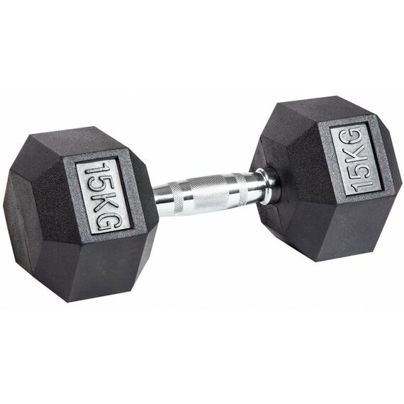 Гантель неразборная гексагональная VictoryFit VF-H150 15 кг фотографии