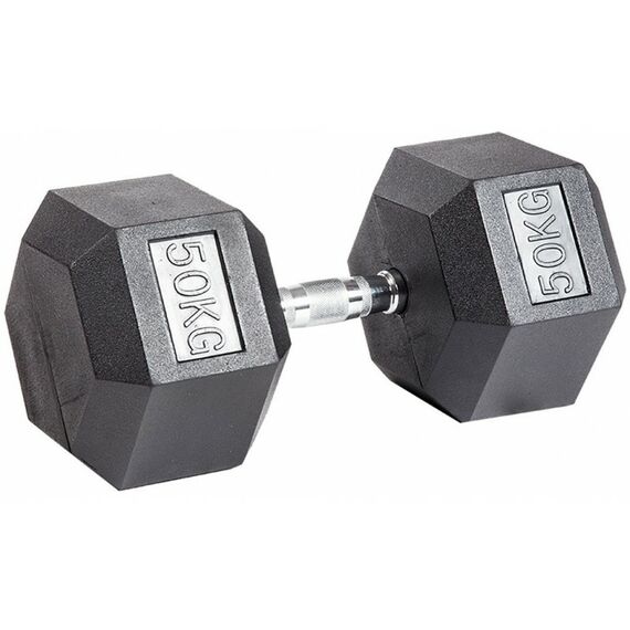 Гантель неразборная гексагональная VictoryFit VF-H500 50 кг фотографии