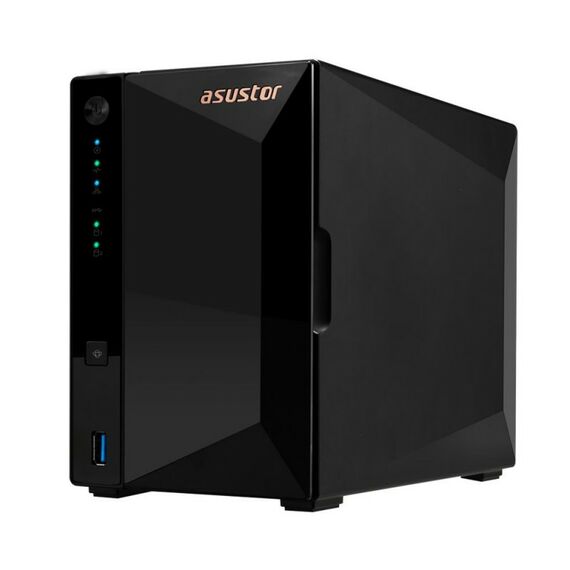 Платформа СХД Asustor AS3302T v2 2 Bay (Max.14), 2.5GLAN, 2GB, DDR4, 3xUSB [90IX01I1-BW3S00] фотографии