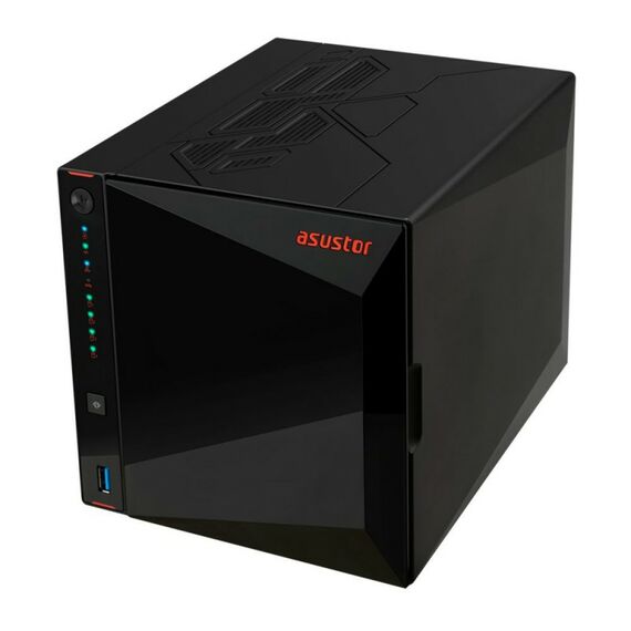 Платформа СХД Asustor AS5404T 4 Bay (Max.16), 4xM.2, 2x2.5GLAN, 4GB (Max.16GB), DDR4, 3xUSB, HDMI [90IX01R1-BW3S40] фотографии