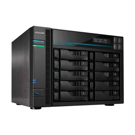 Платформа СХД Asustor AS6510T 10 Bay (Max.18), 2xM.2, 2x2.5GLAN, 2x10GLAN, 8GB (Max.64GB), DDR4, 2xUSB [90IX0191-BW3S10] фотографии
