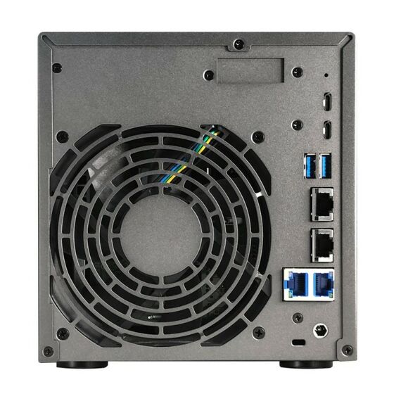 Платформа СХД Asustor AS6804T 4 Bay (Max.16), 4xM.2, 2x5GLAN, 2x10GLAN, 16GB (Max.64GB), DDR5, 2xUSB-C, 3xUSB [90IX01T4-BW3S00] фотографии