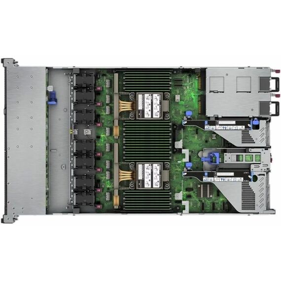 Платформа системного блока с ЦПУ HPE ProLiant DL360 Gen11 8SFF, Intel Xeon-Silver 4510x2, 32GBx2, MR408i-o Gen11 x8 Lanes 4GB Cache OCP SPDM Storage Controller, 96W Smart Storage Lithium-ion Battery, Intel I350-T4 Ethernet 1Gb 4-port BASE-T OCP3 Adapter, iLO Advanced, 2x800W [P52499-B21-15] фотографии