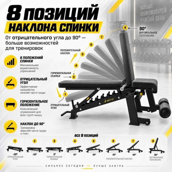 Скамья универсальная INSIGHT Fitness DZ61 фотографии
