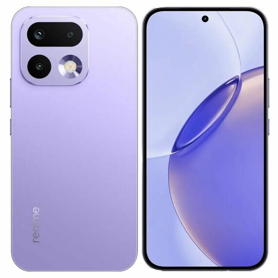 Смартфон Realme RMX5120 16 Pro 256Gb 8Gb сиреневый моноблок 3G 4G 6.78" 1080x2400 Android 14 50Mpix 802.11 a/b/g/n/ac NFC GPS GSM900/1800 GSM1900 Protect [6941764485662] фотографии