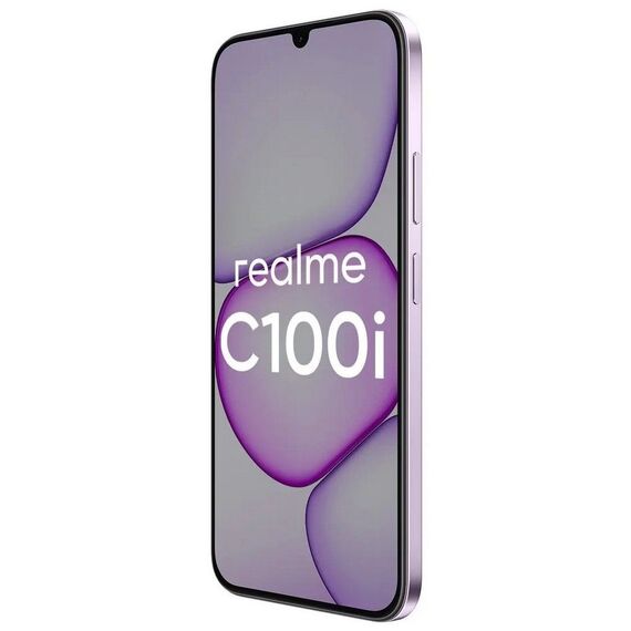 Смартфон Realme RMX5377 C100i 128Gb 4Gb фиолетовый моноблок 3G 4G 6.74" 720x1600 Android 16 32Mpix 802.11 a/b/g/n/ac NFC GPS GSM900/1800 GSM1900 [6941764490918] фотографии