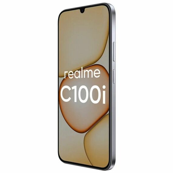 Смартфон Realme RMX5377 C100i 128Gb 4Gb серебристый моноблок 3G 4G 6.74" 720x1600 Android 16 32Mpix 802.11 a/b/g/n/ac NFC GPS GSM900/1800 GSM1900 [6941764490901] фотографии