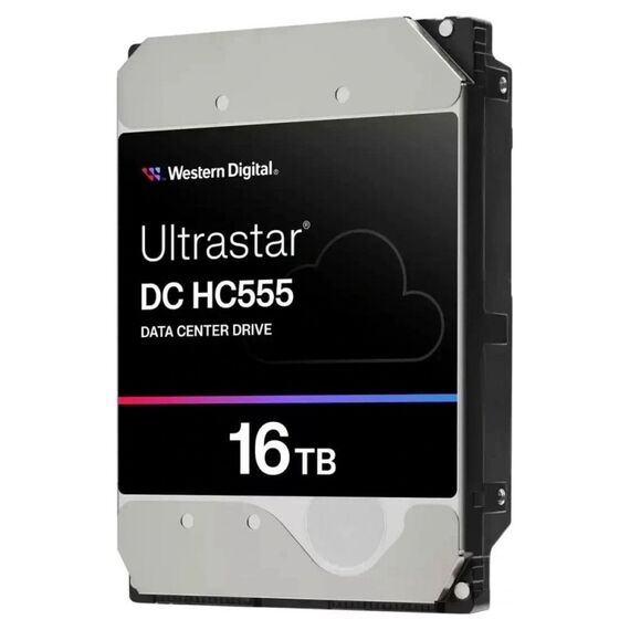 Жесткий диск серверный WD Ultrastar DC HC555 WUH722016CLE6L4 3.5", 16TB, SATA 6 Гбит/с (SATA III), 7200rpm, 512MB, 512e [0B48722] фотографии