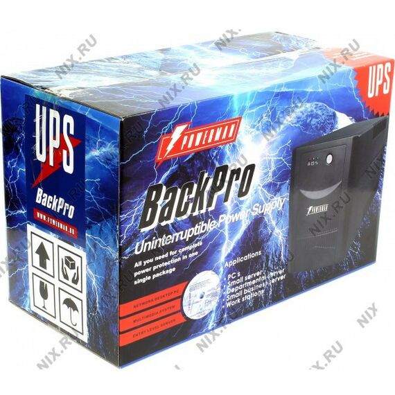 Источники бесперебойного питания: Источник бесперебойного питания PowerMAN Back PRO 1500 Plus USB 1500VA фотографии