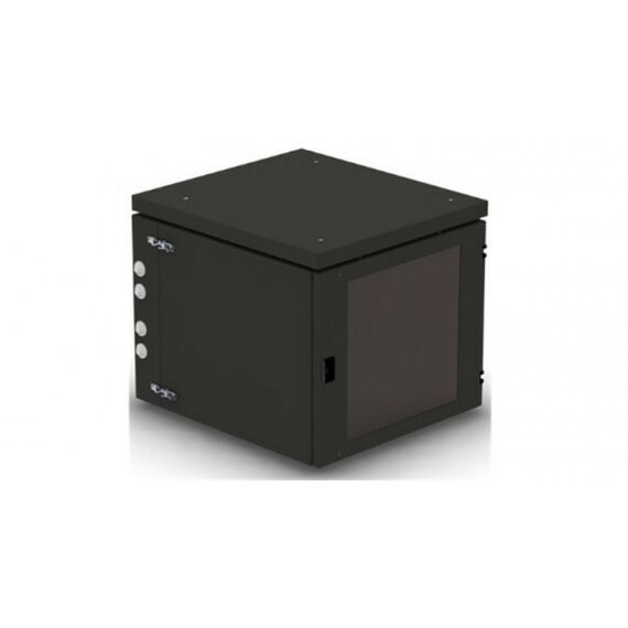 Шкафы и стойки: Шкаф NT WALLBOX IP55 18-66 B 19" настенный, пылевлагозащищенный, чёрный, 18U 600*660, дверь цельнометалл фотографии